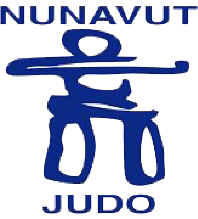 Logo bleu de judo Nunavut