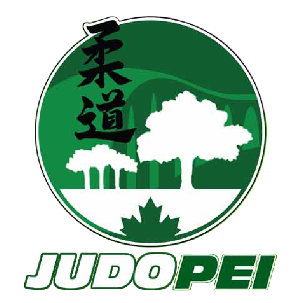 Judo PEI green and white logo